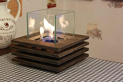 Tabletop Fireplace, Ethanol Biofuel Portable Fireplace, Campfire, Liquid fuel Fireplace