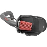 Rough Country Cold Air Intake | For 1997-2006 Jeep Wrangler TJ 4WD, 4.0L Engine, Washable Reusable Filter