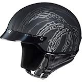HJC Razor CS-2N Half (1/2) Shell Motorcycle Helmet