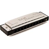 Fender Blues Deluxe Harmonica, Guitar Accessories, Key of C | 10-hole diatonic harmonica, ideal for beginners and blues players, responsive reeds, rich tone, key of C