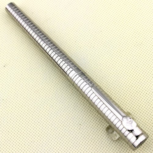 Gullor Advanced Rollerball Pen 185 Silver, Stainless Steel Full Metal Pen