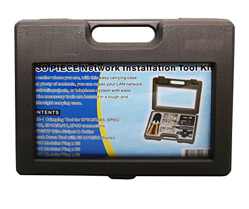 image for Syba Network Tool Repair Kit, Ethernet LAN Cable Tester Computer Maint