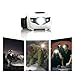 HappyOrange 3-Pack Waterproof LED Headlamp (White and Red Lights), 4 Light Modes Lightweight Headlight for Running, Hiking, Hunting, Fishing, Camping