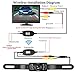 DohonesBest Wireless Backup Camera and Monitor Kit for Car / Vehicle / Pickup / SUV / Truck / Van License Plate Camera 5 Display,7 LED IR Night vision Waterproof ,Reverse Guide Lines