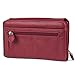 MUNDI Big Fat Womens RFID Blocking Wallet Clutch Organizer With Change Pocket (One Size, Red)