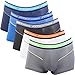 FITEXTREME Mens 5 Pack Cool Sporty Performance Stretch Short Boxer Briefs M