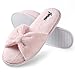 Aerusi Heart Love Women's Splash Spa Bedroom Home Thong Slipper