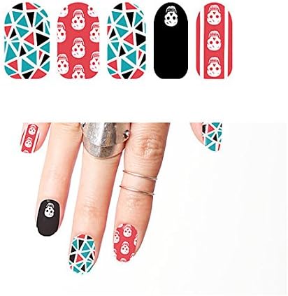 Tattify Skull Nail Wraps - Afterlife (Set of 22)