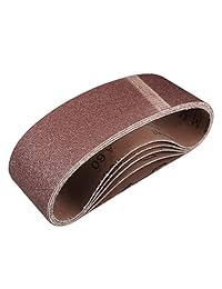 uxcell - Cinturones de arena para lijadora de cinturón, 4.0 x 24.0 in