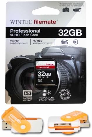 32GB Class 10 SDHC High Speed Memory Card For SAMSUNG DIGITAL CAMERA NV40 NV8 NV9 NX10. Perfect for high-speed continuous shooting and filming in HD. Comes with Hot Deals 4 Less All In One Swivel USB card reader and Lifetime Warranty.