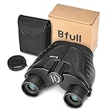 BFULL 10x25 Folding and Portable Binoculars, Slight Night Vision Bird Watching Perfect for Outdoor Sports,Suit for Adults and Child