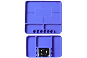 UrbanHui Silicone Tool Storage Tray With Magnetic Features For Easy Accessibility