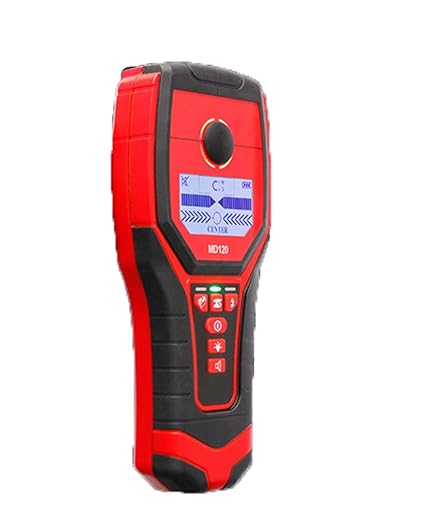 Detector digital (1 batería de bloque de 9 V, profundidad de detección máxima en