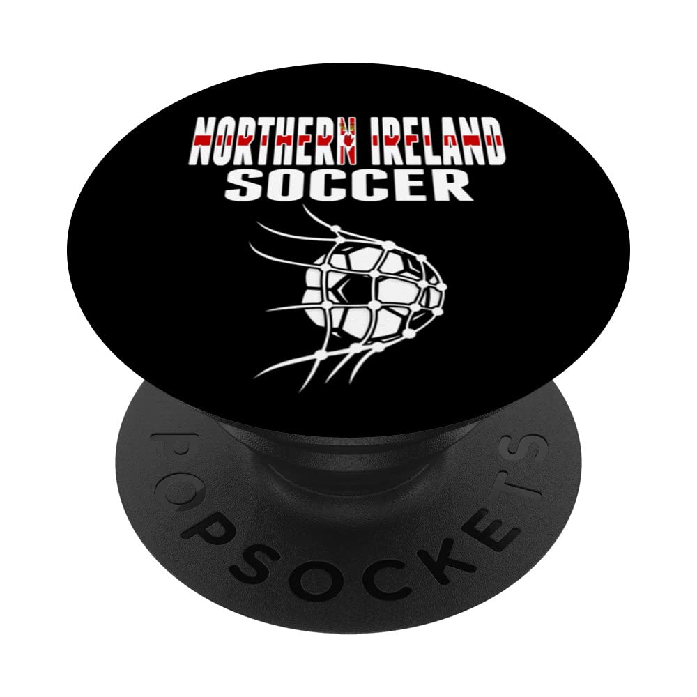 Northern Ireland Soccer Fans Jersey Northern Irish Football PopSockets Swappable PopGrip