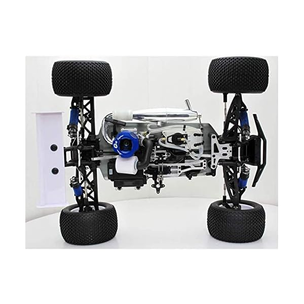 YZHM 4WD RC Nitro Off-Road Auto, 08.01 Th Maßstab Kraftstoff Fernbedienung Buggy Fahrzeug Spielzeug für Erwachsene mit… – Bild 5