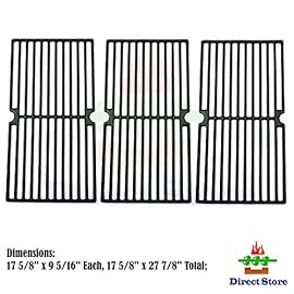 Direct store Parts DC118 Porcelain Cast Iron Cooking grid Replacement Brinkmann, Grill King Gas Grill