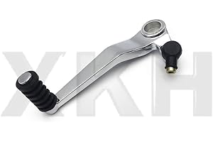 XKH- Gear Shift Lever Shifter Compatible with Suzuki GSXR 600 750 TL 1000 SV650 GSF1200 GSX 600F Chrome [B07K8Z1VS8]