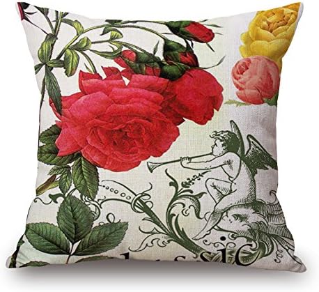 20 X 20 Inches / 50 By 50 Cm Plant Throw Cushion Covers Both Sides Is Fit For Monther Wedding Office Him Husband Teens Boys
