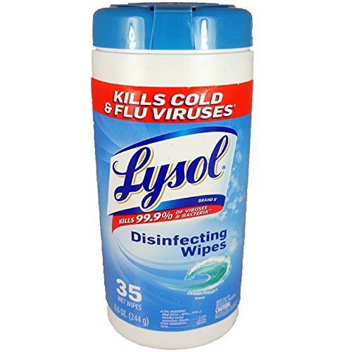 Lysol Disinfecting Wipes, Ocean Fresh, 35Count (Pack of 3) Buy