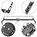 Neewer Aluminum Alloy Camera Track Slider Video Stabilizer Rail with 4 Bearings for DSLR Camera DV Video Camcorder Film Photography, Loads up to 17.5 pounds/8 kilograms (100cm)
