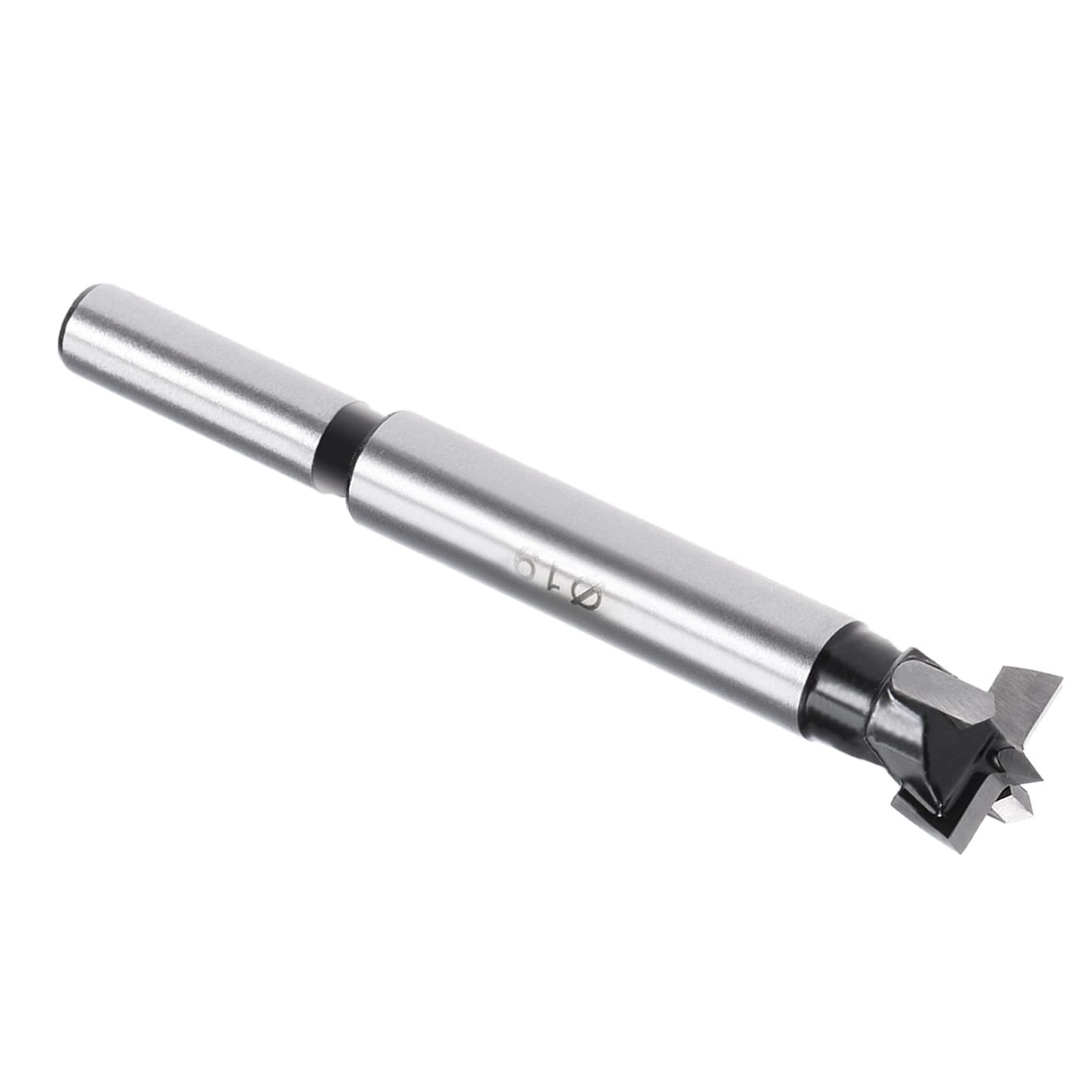 Kozelo Forstner Drill Bit - [19mm] Tungsten Carbide Auger Opener for Wood Furniture Hinge Woodworking Use, Round Shank, Black — image 1