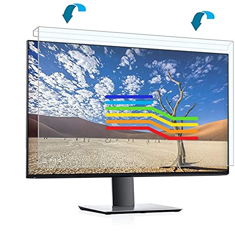 EPHY Anti Blue Light Screen Protector Filter - Blue Blocking Computer Monitor Screen Protector for Eyes - Easy On/Off Removable (19" Inches Widescreen (16:10))