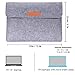 MoKo 12 Inch Laptop Felt Sleeve Bag, Protective Case Cover Fit Tab S8+ 12.4
