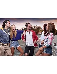 808 canz Plus Altavoz inalámbrico Bluetooth   Azul y Negro Portable sistema de altavoz bluetooth con Enhanced Bass y sonido dinámico