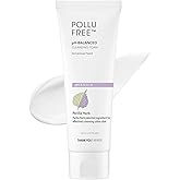 THANKYOU FARMER Pollufree pH-Balanced Cleansing Foam - Korean Face Wash for Sensitive Skin, Hyaluronic Acid Hydrating Facial Cleanser 4.22 fl.oz