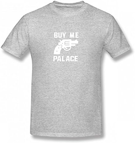 NMZNCW C:\fakepath\Buy Me Palace Skateboard Fashion Tshirt Printed Cotton T-Shirts Tops Logo Authentic Men's Tee Gray