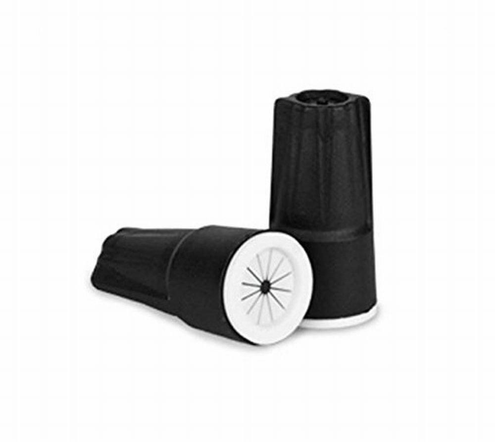 Photo 1 of King Innovation 61146 2 Pack DryConn Outdoor Irrigation Wire Connector Canister of 150, Black/White