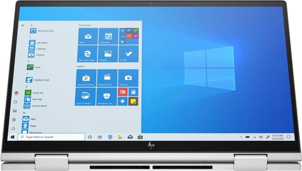 HP - Envy x360 2-in-1 15.6" Touch-Screen Laptop - Intel Core i7 - 12GB Memory - 512GB SSD + 32GB Optane - Natural Silver: Computers & Accessories