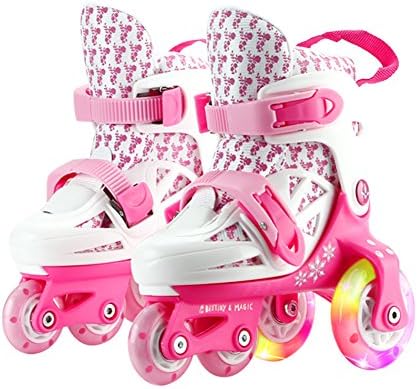 ONEKE Roller Skates Kids Boys Girls Adjustable Rollerblades Outdoor Skating Shoes Beginners Advanced Safe Durable Rollerblades