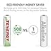 Tenergy Centura AAA NIMH Rechargeable Battery, 800mAh Low Self-Discharge Triple A Battery, 24 Pack
