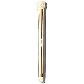 ICONIC LONDON Concealer Duo Brush | Two Sided Makeup Brush, Buff and Blend, Perfect for Liquid and Cream Products, Cruelty Free