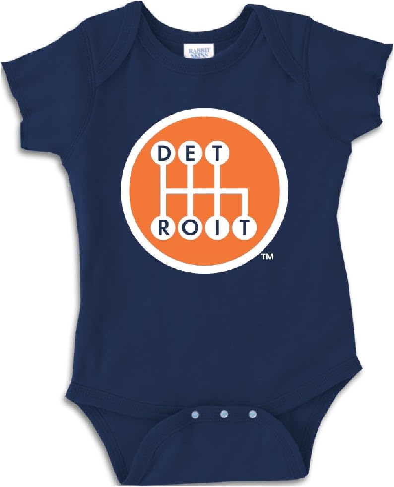 Made In Detroit Shifter Onesis - Navy w/Orange