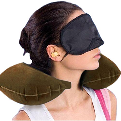 Cozy travel pillow - use as neck pillow , headrest pillow , airpl…