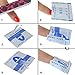 Ukiyo 50/100/150/200pcs Gel Polish Remover Wraps Pads Foil Nail Art Cleaner Manicure w/ Acetone (50PCS)