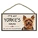 Imagine This Wood Breed Decorative Mortgage Sign, Yorkie