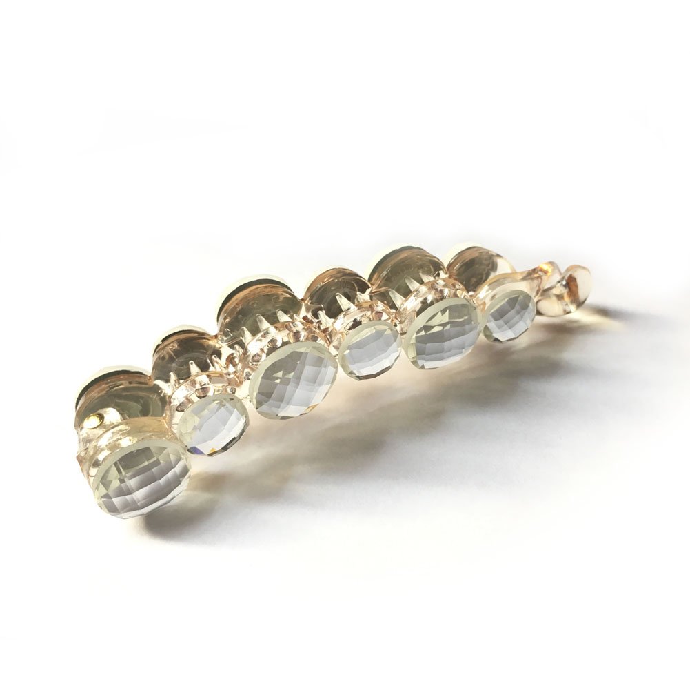 Meilliwish Shining Noble Girls Women Long Hair Clip 1 PCS(XA13)(White)