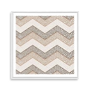 Framed Canvas Wall Art Geometric Figure Canvas Prints Home Artwork Decoration for Living Room,Bedroom - 16x16 inches