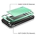 Vofolen Sliding Cover Card Slot Wallet Case Armor Protective Shell - Mint