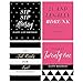 Finally 21 - Girl - Birthday Gift For Women - Wine Bottle Label Stickers - Set of 4