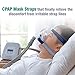 Microfiber CPAP Padded Strap Covers - Top Quality Mask Strap Covers Made w/Silky Soft Microfiber & Sponge Cushioning, Headgear Face & Cheek Pillows, Say Goodbye to Morning Lines, Marks & Discomfort