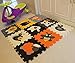 Meiqicool Baby Crawling Mat Puzzle Play Foam Tiles Non Toxic Playmat Floor Mats for Tummy Time,P010G