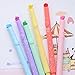 Kawaii Stamp Markers Watercolor Pen for School Supplies, pack of 6