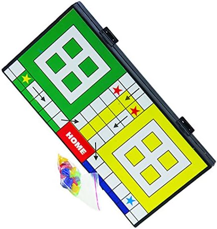 Lovely Toys Foldable Game Board Ludo With Coins - 28 x 28 cm