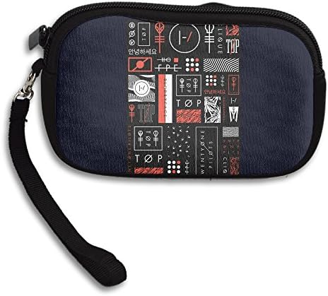 Twenty One Pilots Top Clique Clutch Wallet With Chain Shoulder Strap