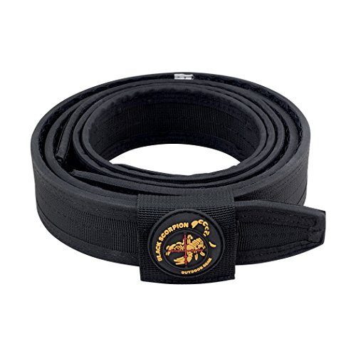 Black Scorpion: New Pro Heavy Duty IPSC & USPSA Competition Shooting Belt (Large) (Best Ipsc Standard Pistol)