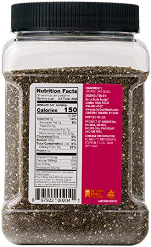 1 BetterBody+Foods+Organic+Omega+3+Non+GMO